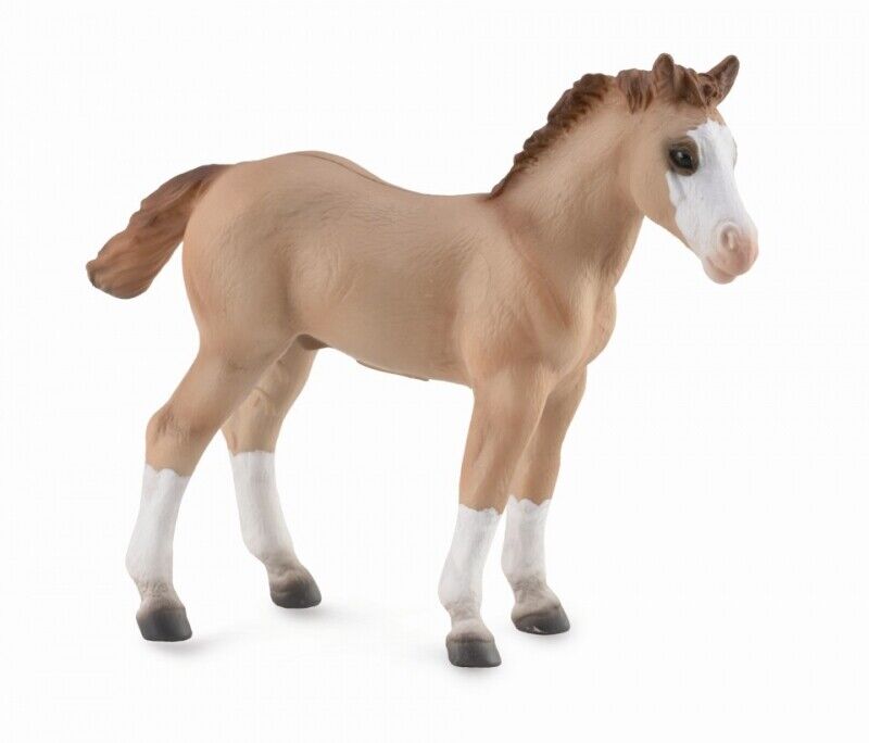 CollectA NIP * Red Dun Quarter Horse Foal * #88814 Model Horse Breyer 