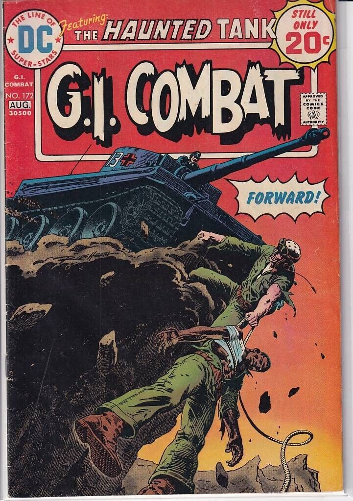 45897: DC Comics G.I. COMBAT #172 F- Grade