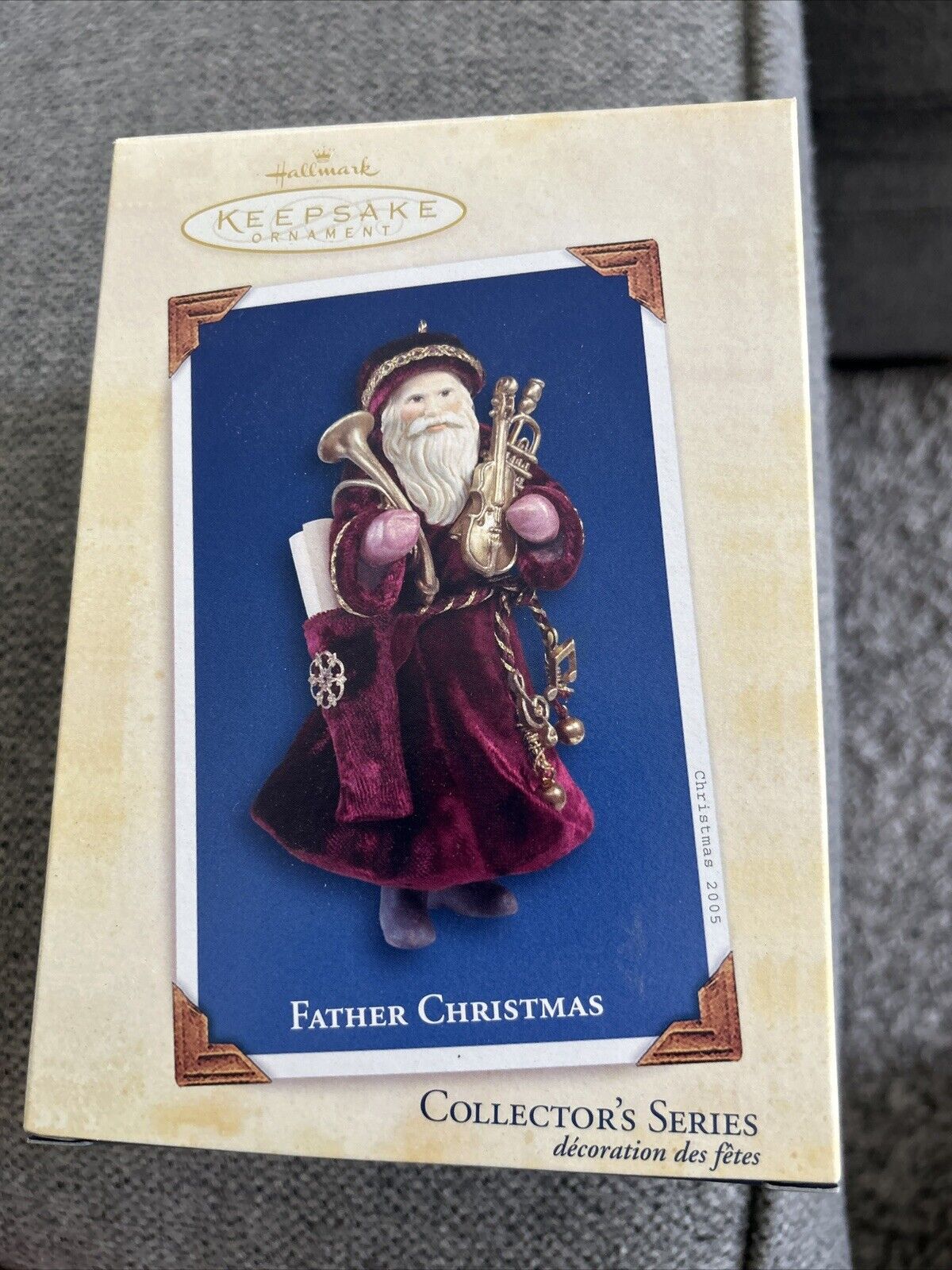 Father Christmas 2005 Hallmark Keepsake Ornament Collectors Series #2