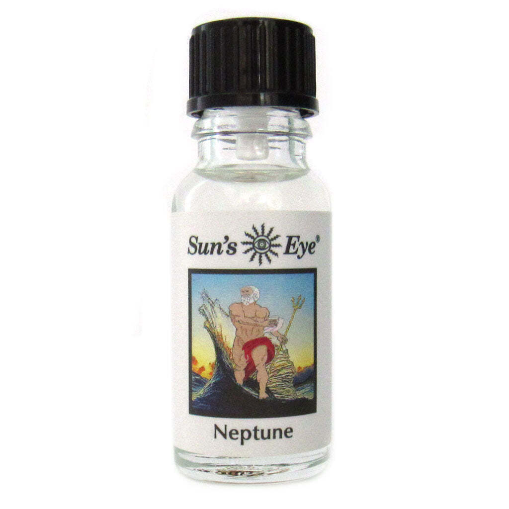 Neptune Oil by Sun's Eye 1/2 oz Bottle NEW Deity Oil