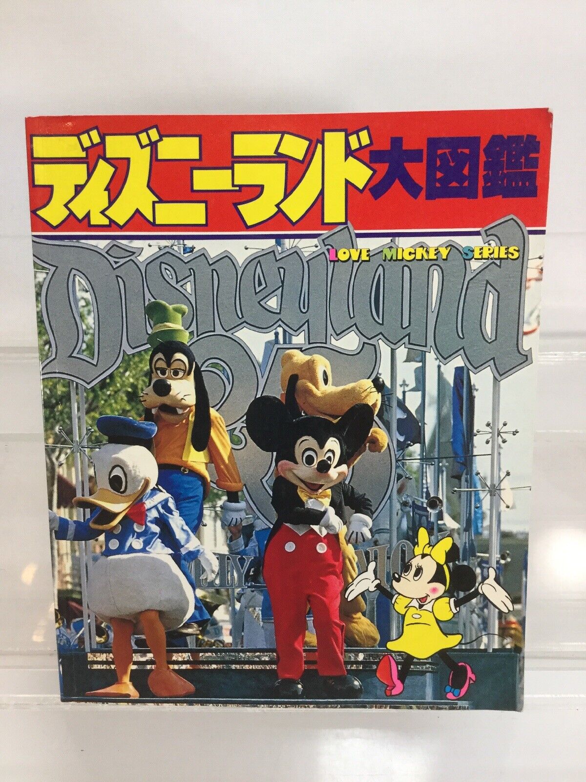 Tokyo Disneyland 1983 Opening Love Mickey Series #1 Disneyland 25th Signed