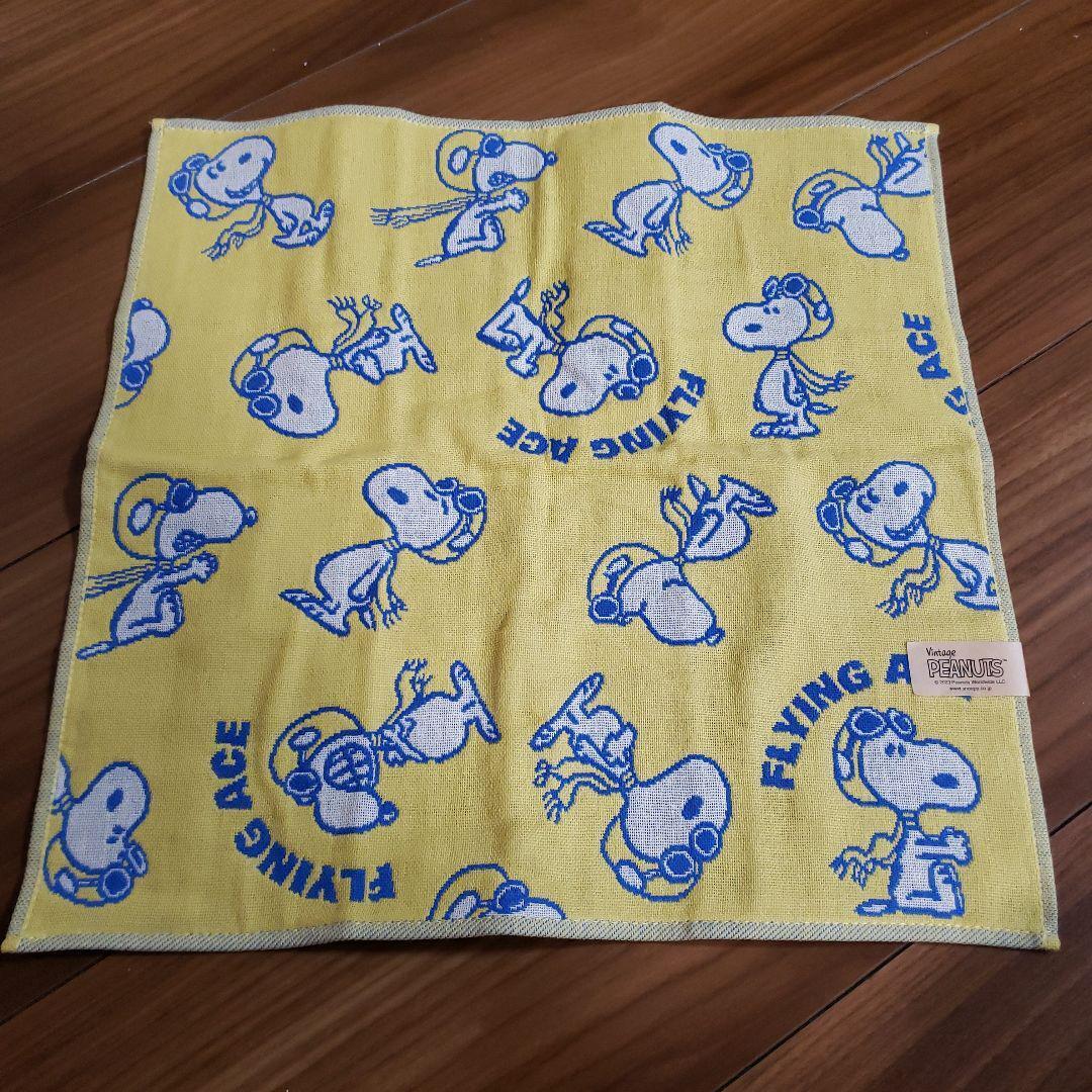 Snoopy m627 Vintage Peanuts  Hand Towel Flying Ace