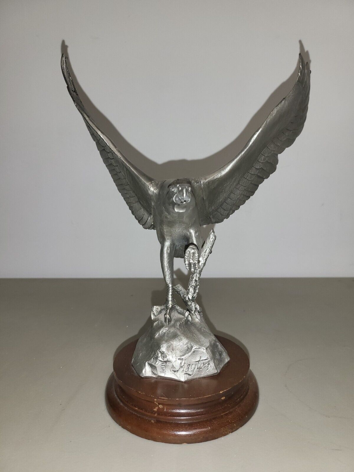 Victor Hayton Monarch of the Sky, First additions, Chilmark Fine Pewter 1979 