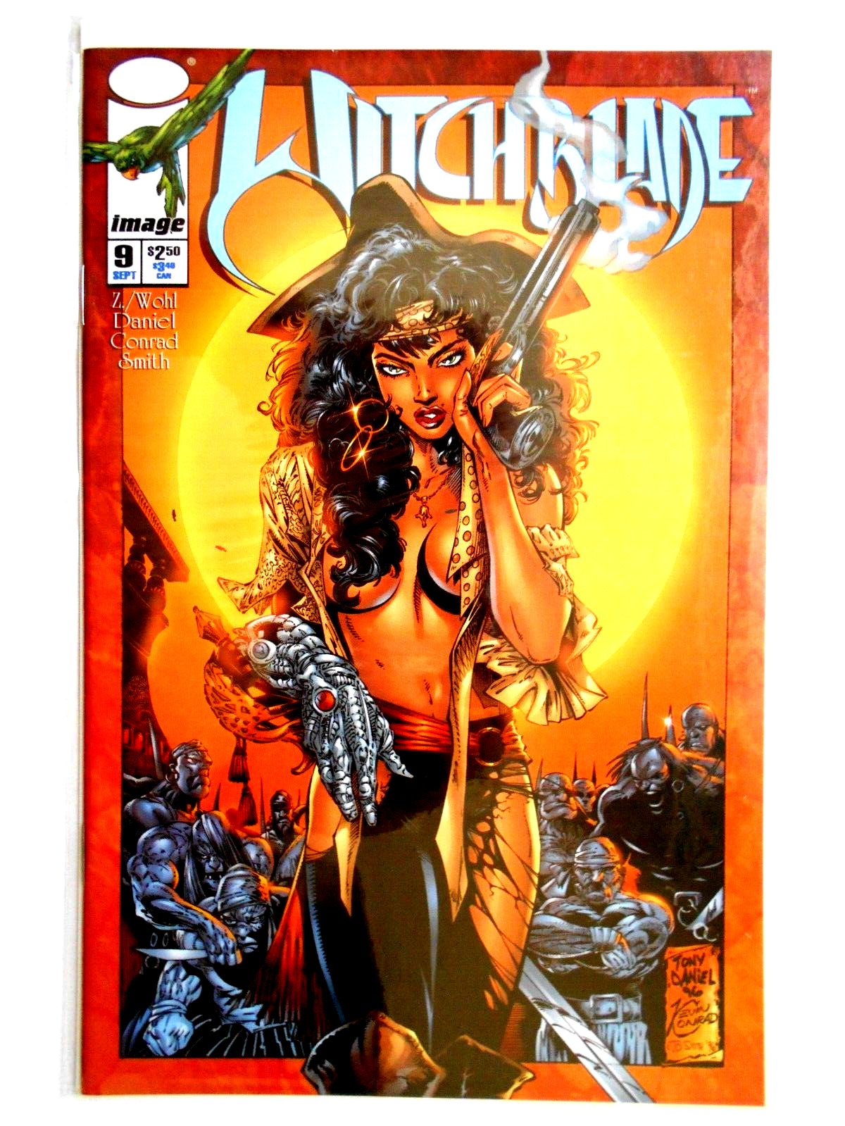 1995 Image Witchblade #9 Tony Daniel Variant NM