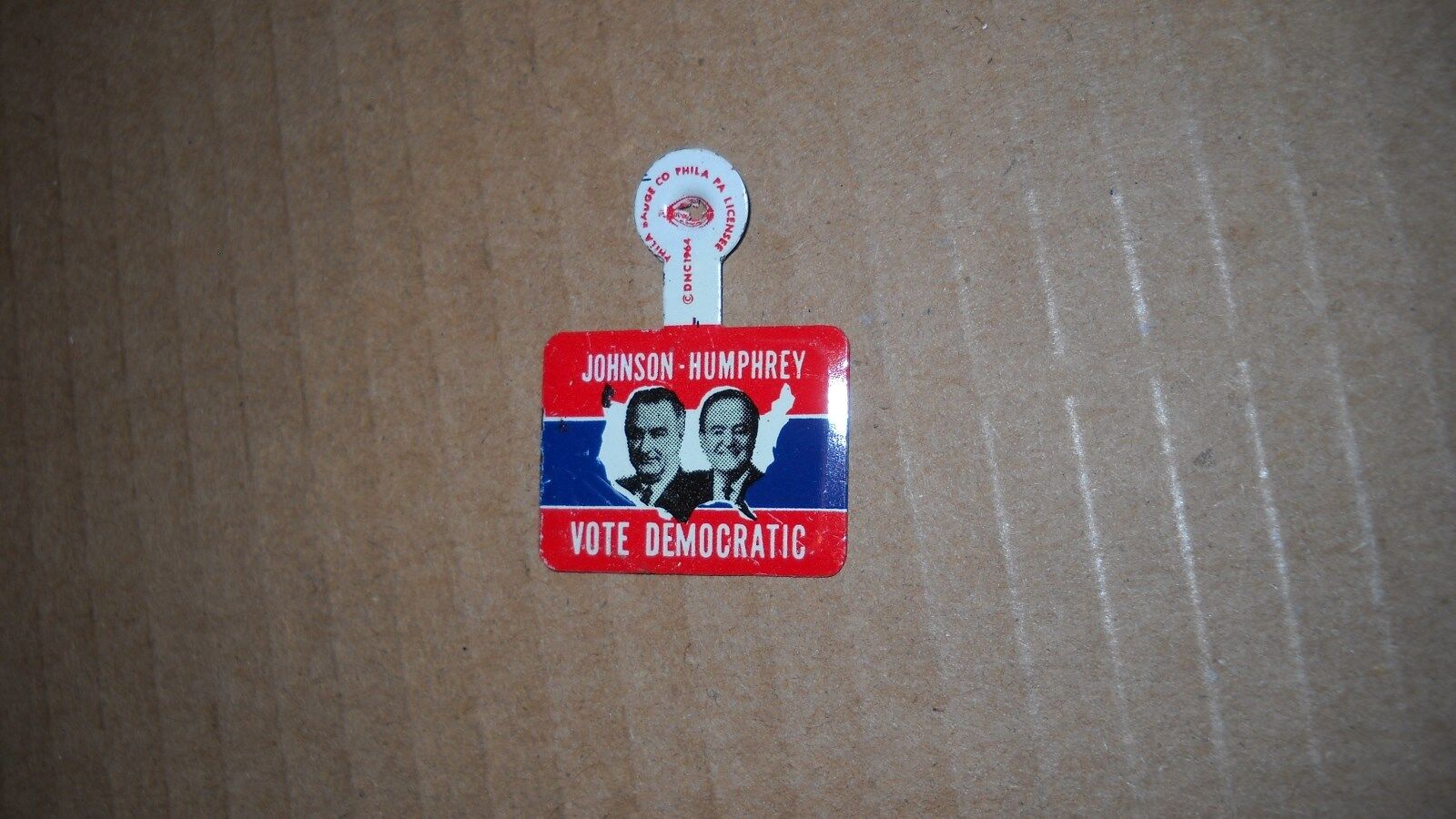 Johnson Humphrey- Vote Democratic - 1