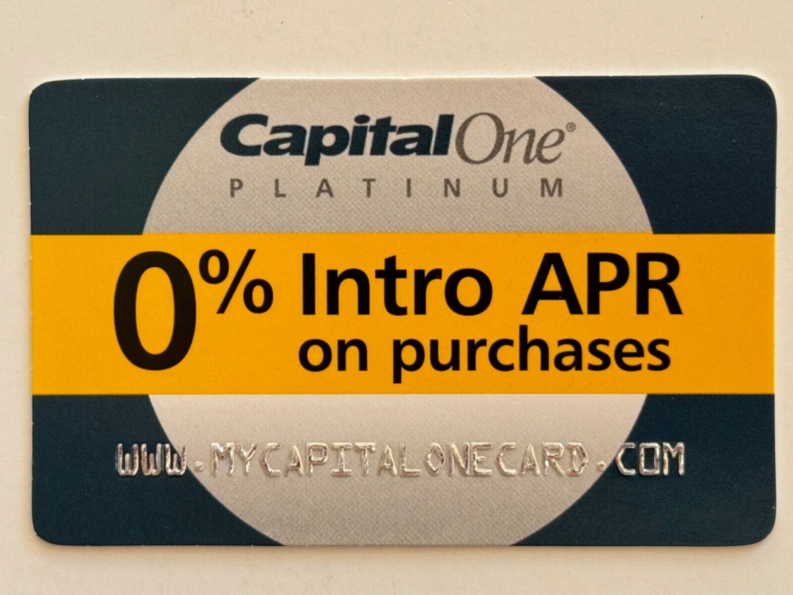 Capital One FAKE Credit Card▪️Collectible Only▪️Not a Valid Credit Card
