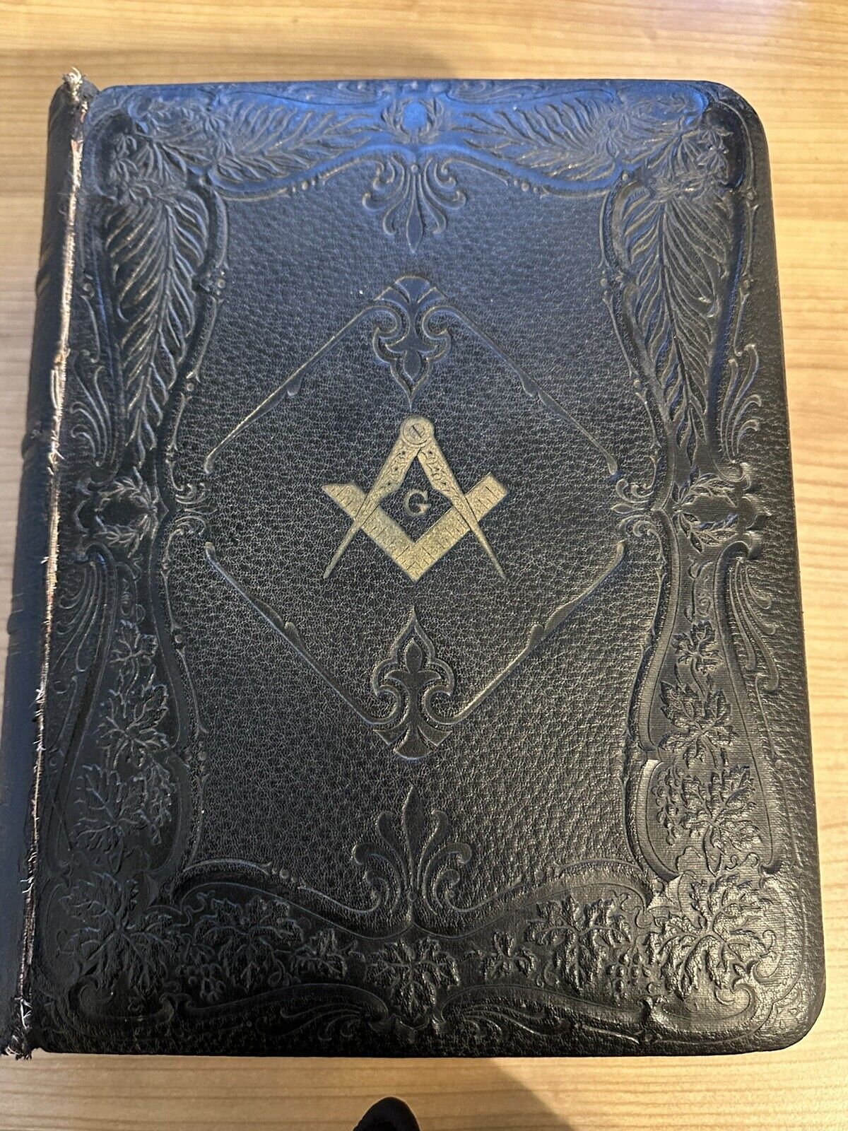 Antique Masonic Bible Circa 1890's