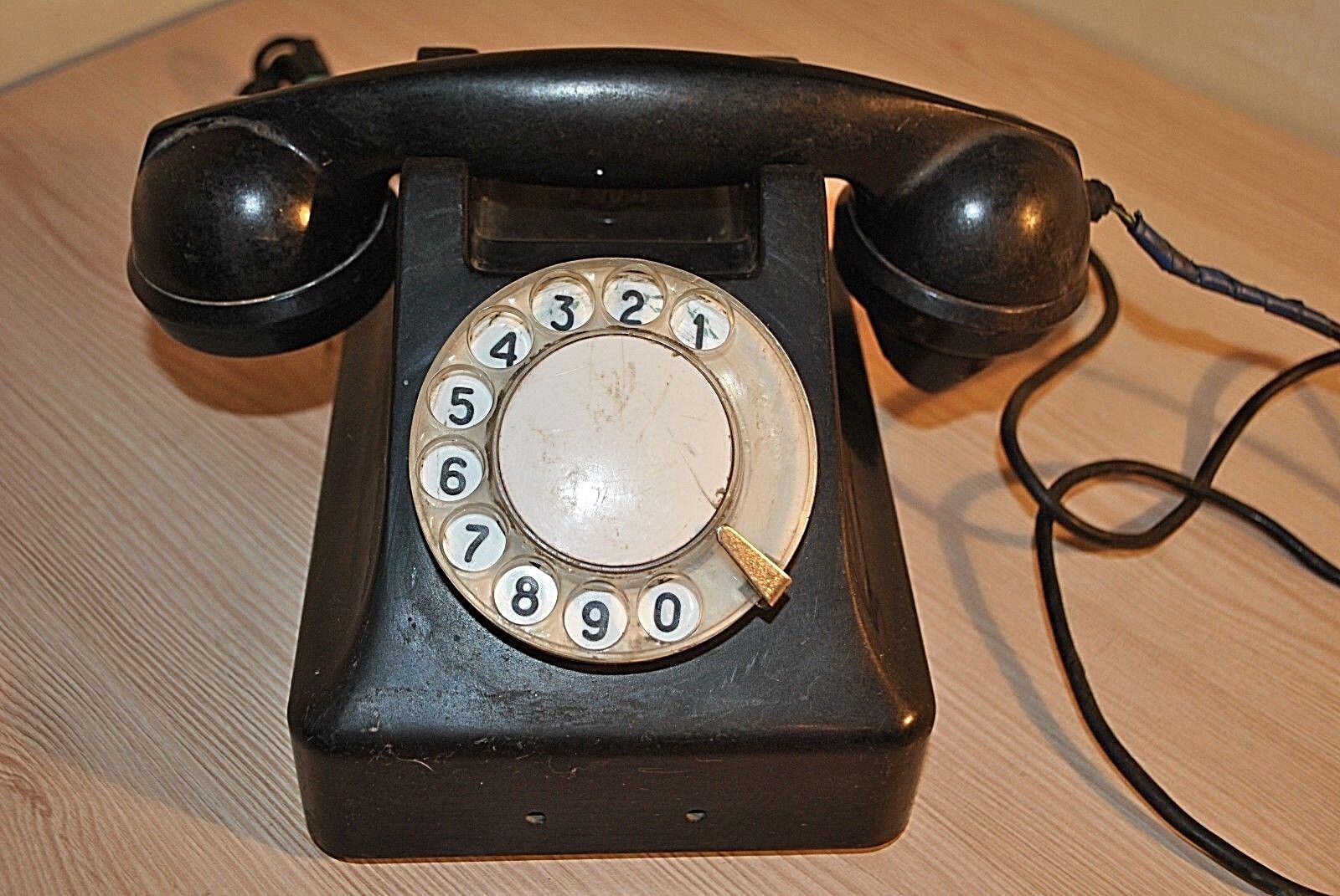 Vintage Polish Carbolite Phone RWT 1962