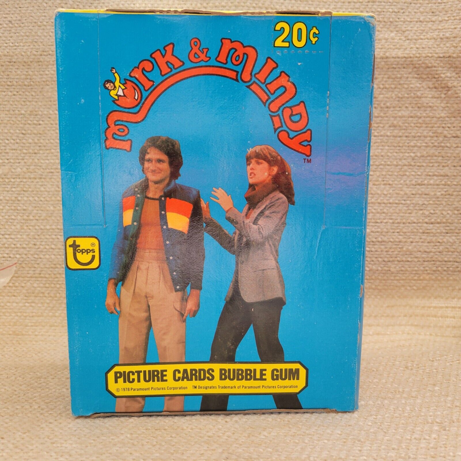 New 1979 Mork & Mindy Topps Wax Box 36 packs 230376G