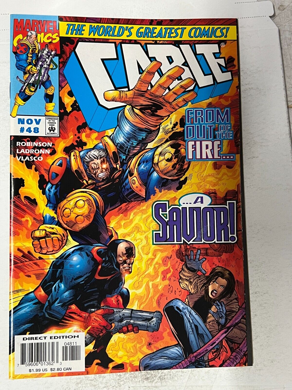 CABLE #48 MARVEL COMICS 1997 | Combined Shipping B&B