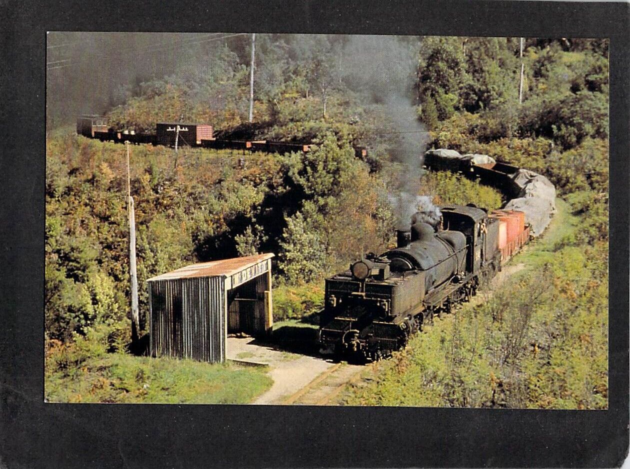 A9931 Australia V Puffing Billy Railway G42 Big Brother Locomotive postcard