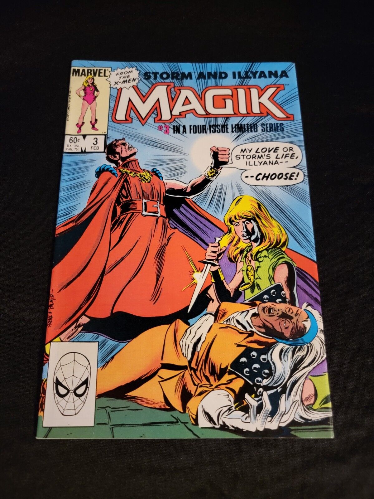 Magik Comic #3 Illyana And Storm Limited Series Copper Age First Print 1984