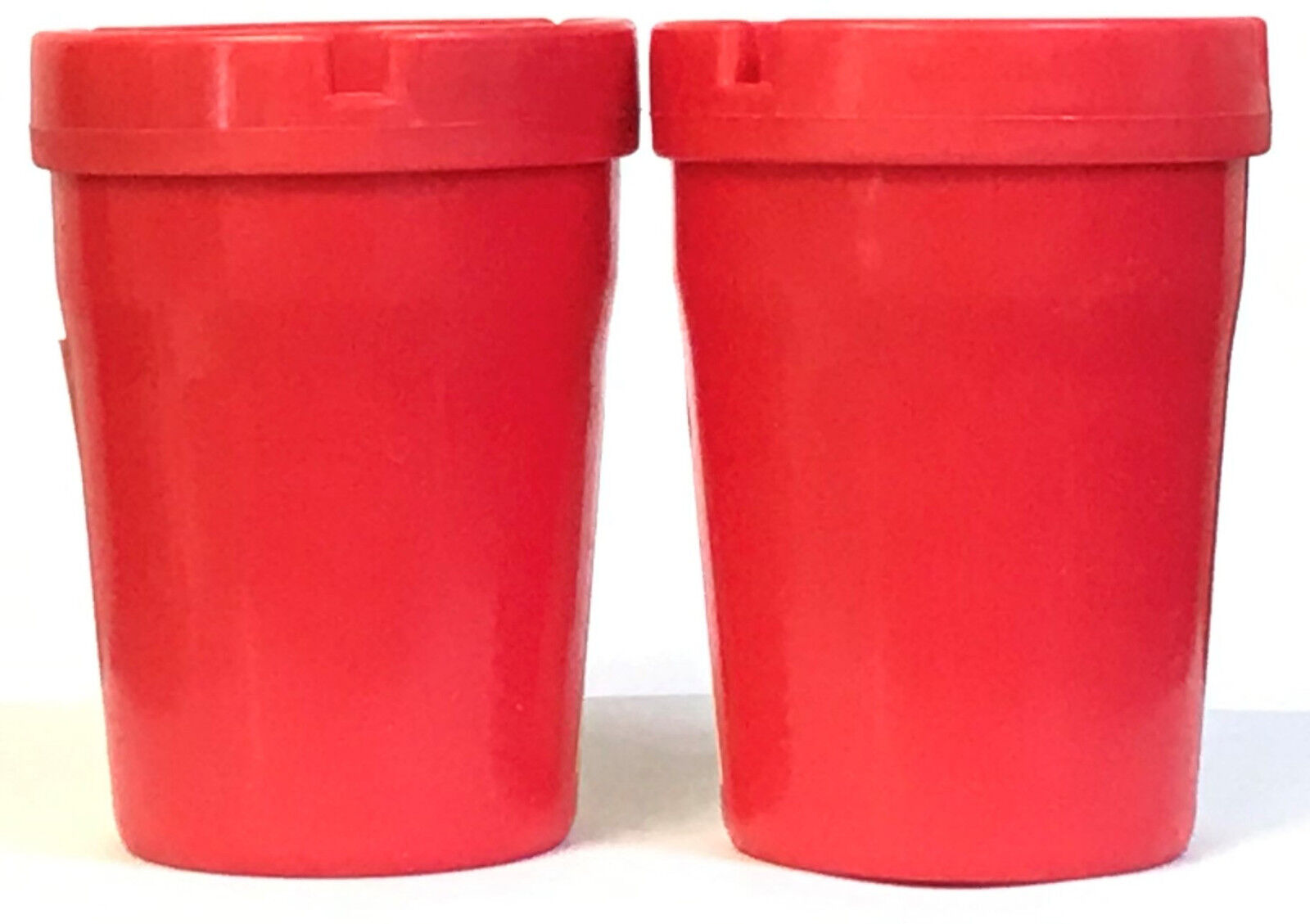 2ct Durable Red Cigarette Home Auto Car Portable Cup Holder Ashtrays