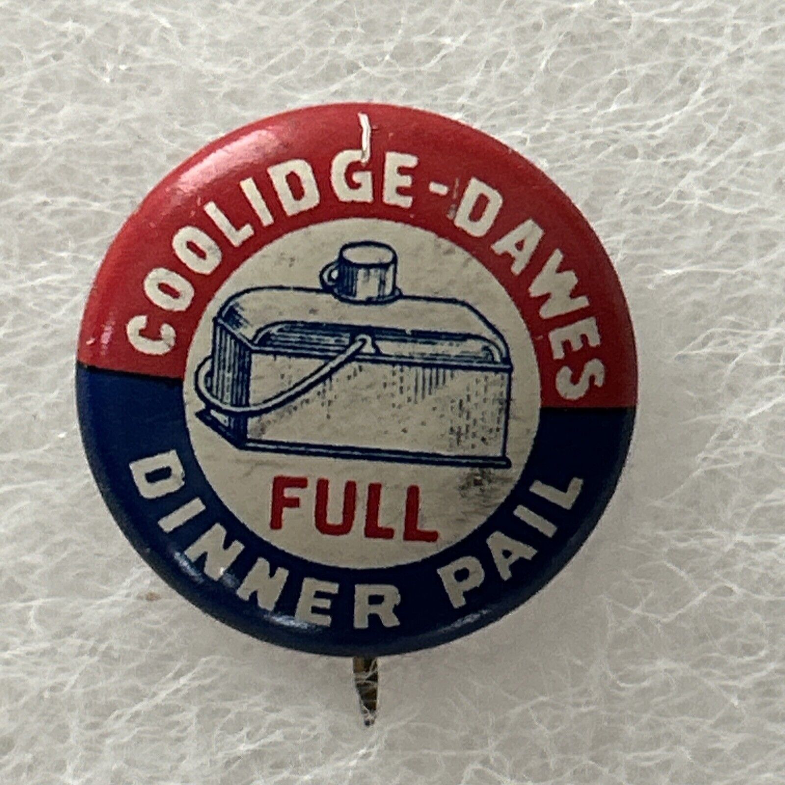 Coolidge Dawes Full Dinner Pail political 7/8\