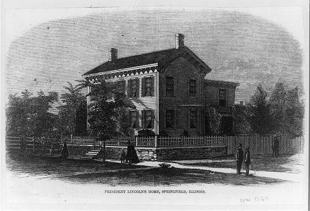 Photo:President Lincoln\'s home, Springfield, Illinois