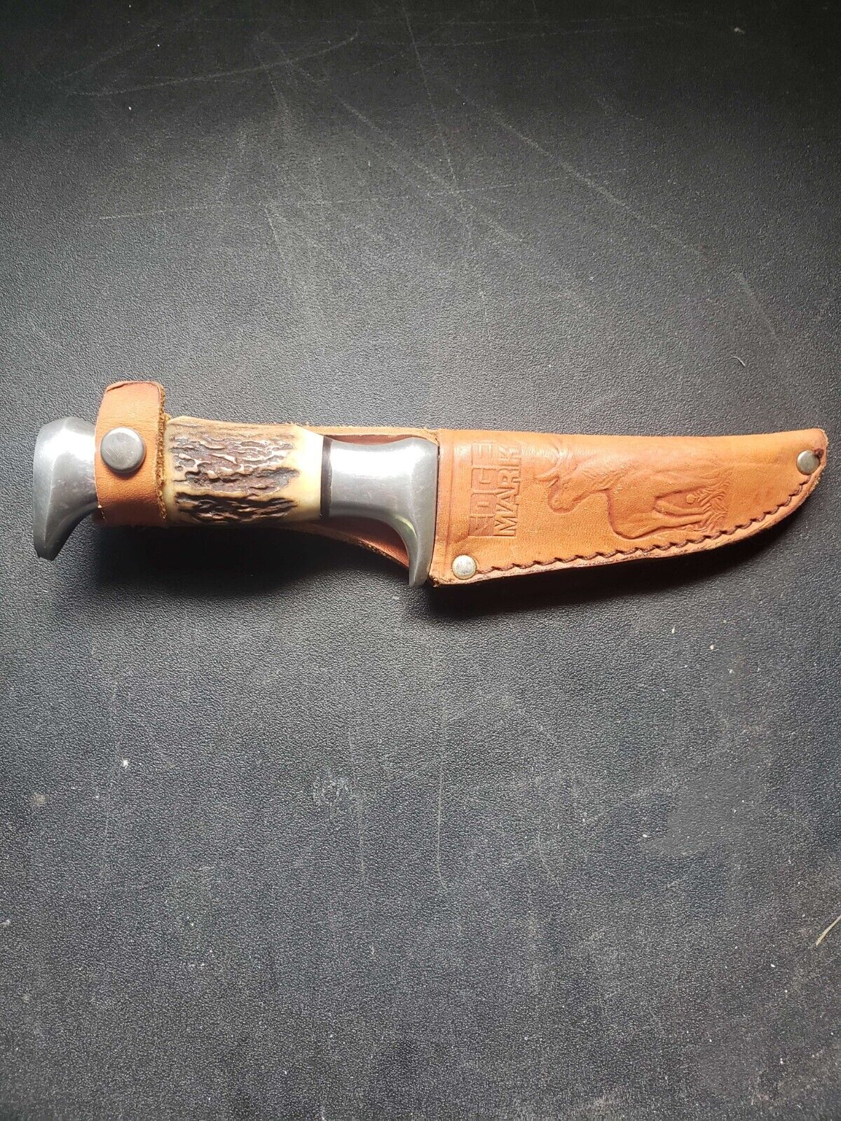 Edge Brand Solingen Germany Stag Bird & Trout Knife