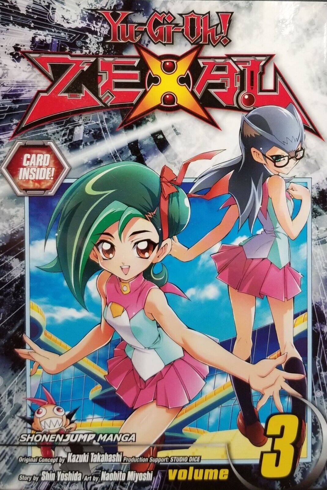 Yu-Gi-Oh Zexal Manga Volume 3 Graphic Novel (No Card)