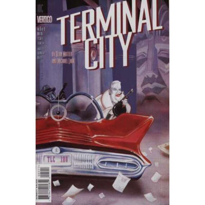 Terminal City #5 DC comics NM minus Full description below [c`