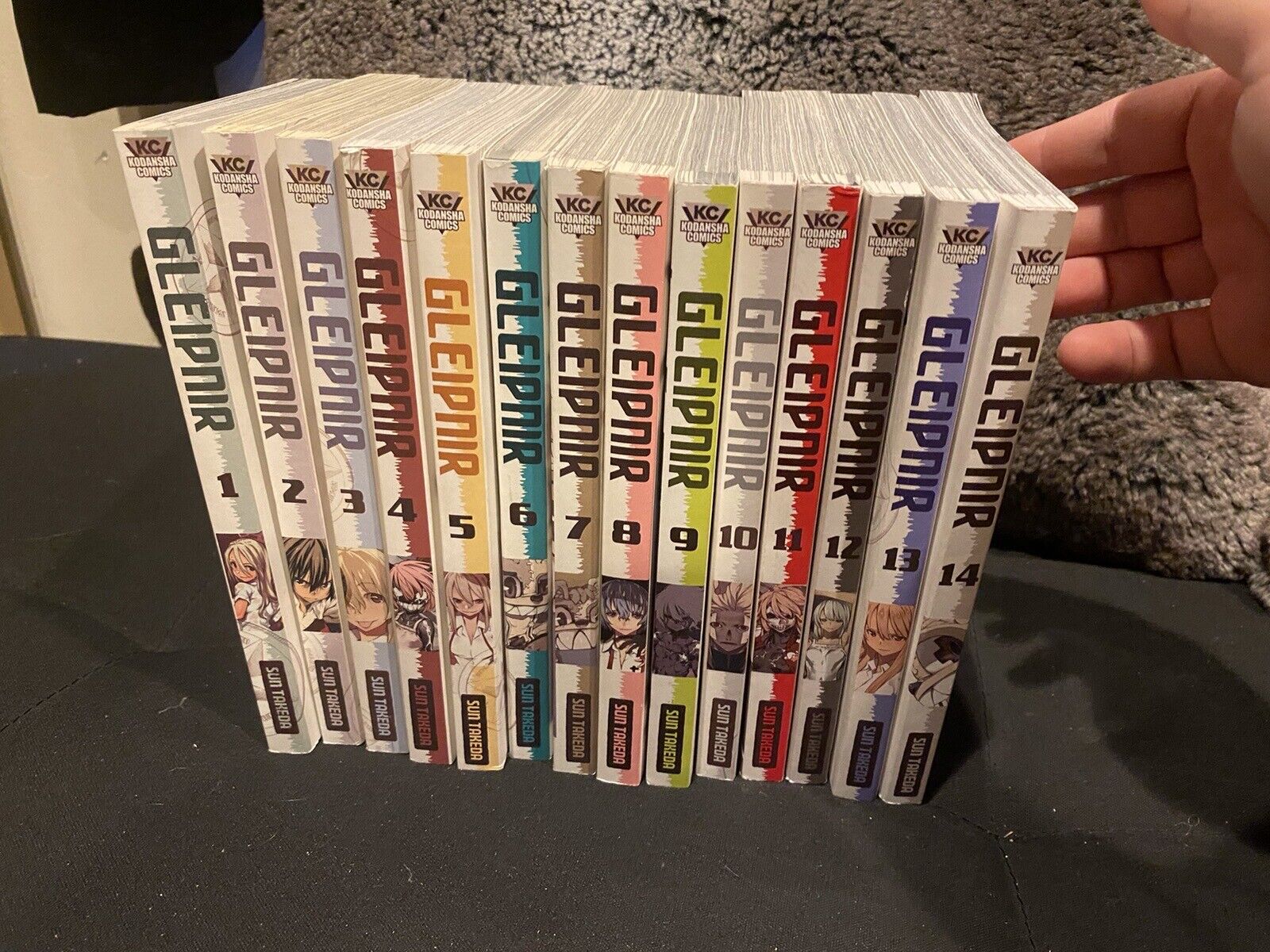 Gleipnir Vol 1-14 Complete English Manga Set - Sun Takeda Seinen