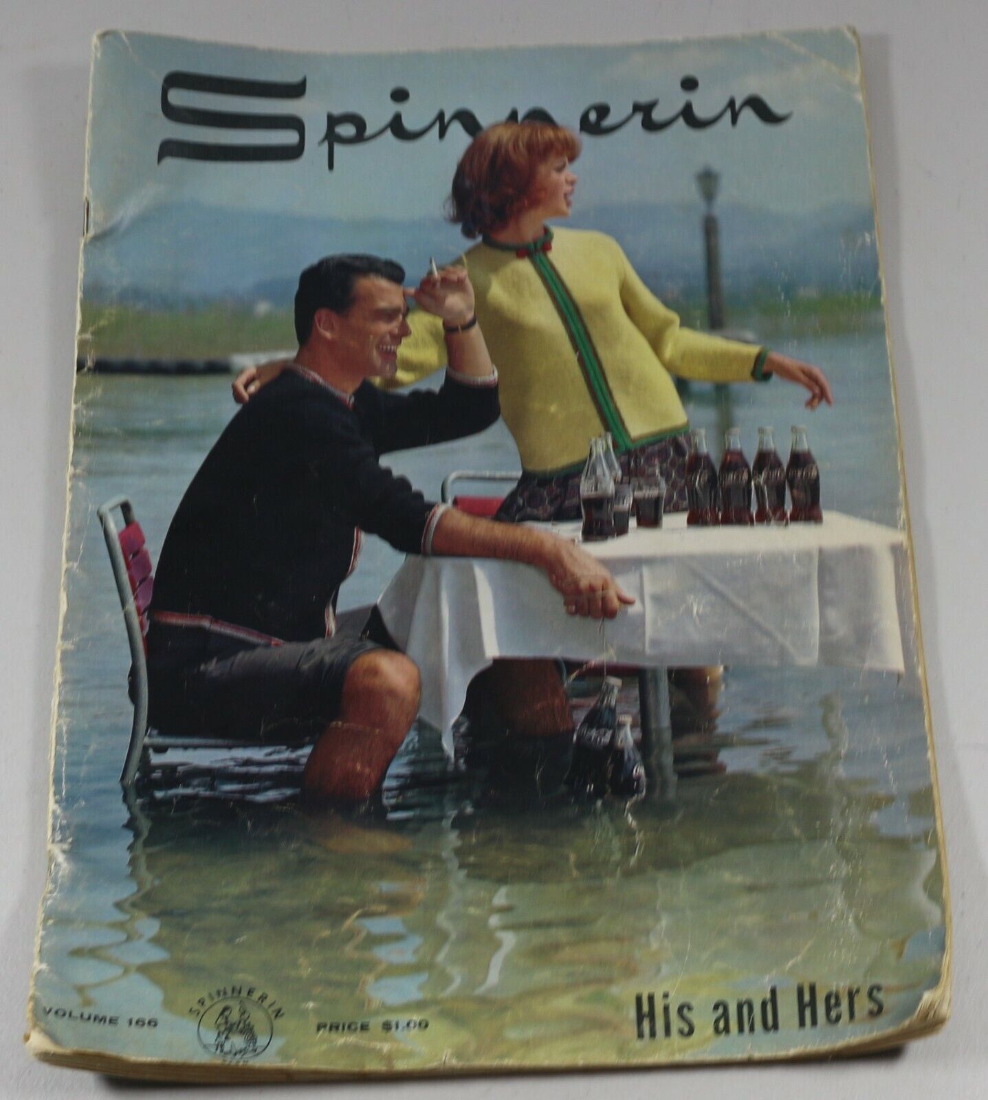Vintage Spinnerin His and Hers Knitting Booklet Vol 166 19 Patterns