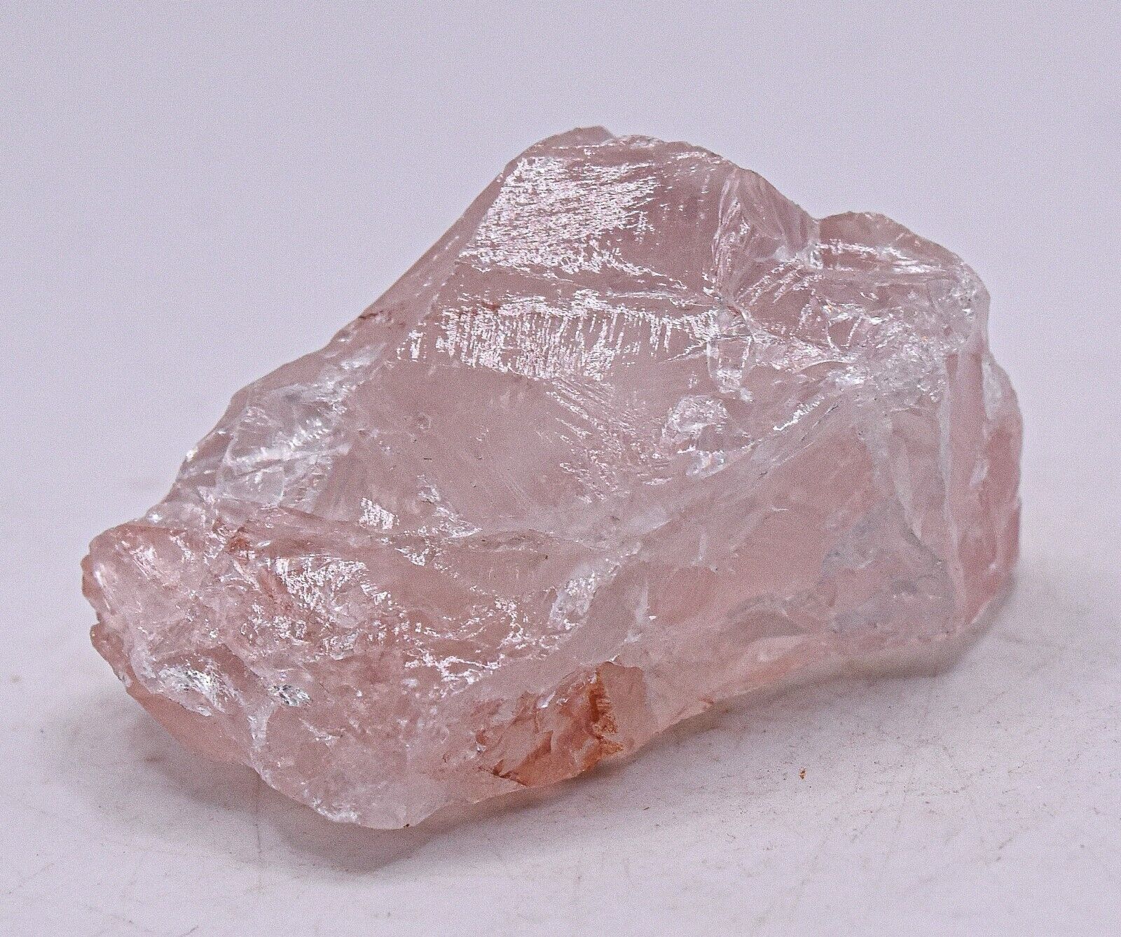 250ct Rose Hematoid Quartz Rough Natural Gemstone Crystal Mineral - Madagascar
