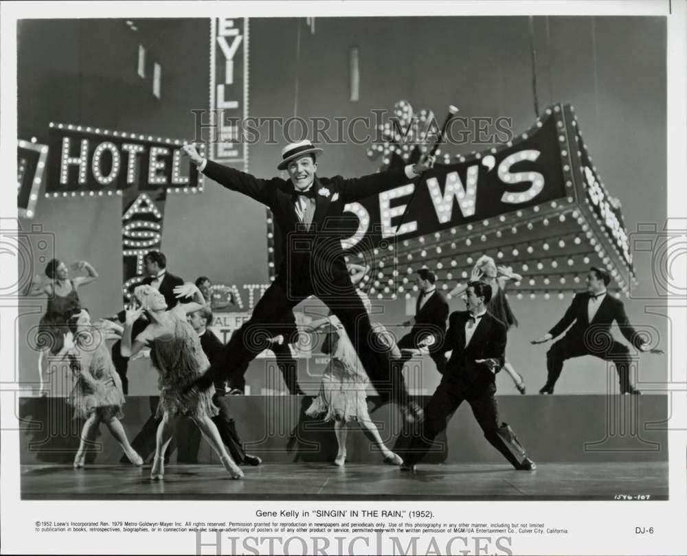 1952 Press Photo Gene Kelly in \