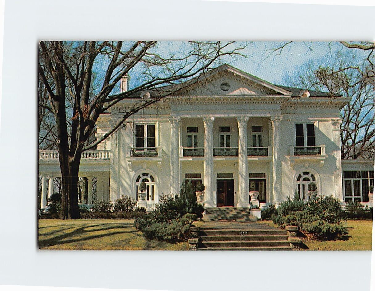 Postcard Governor's Mansion Montgomery Alabama USA