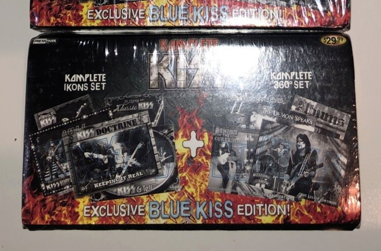 new/sealed Kiss Komplete 360 & ikons 90-card Set Complete In Box 180 cards total