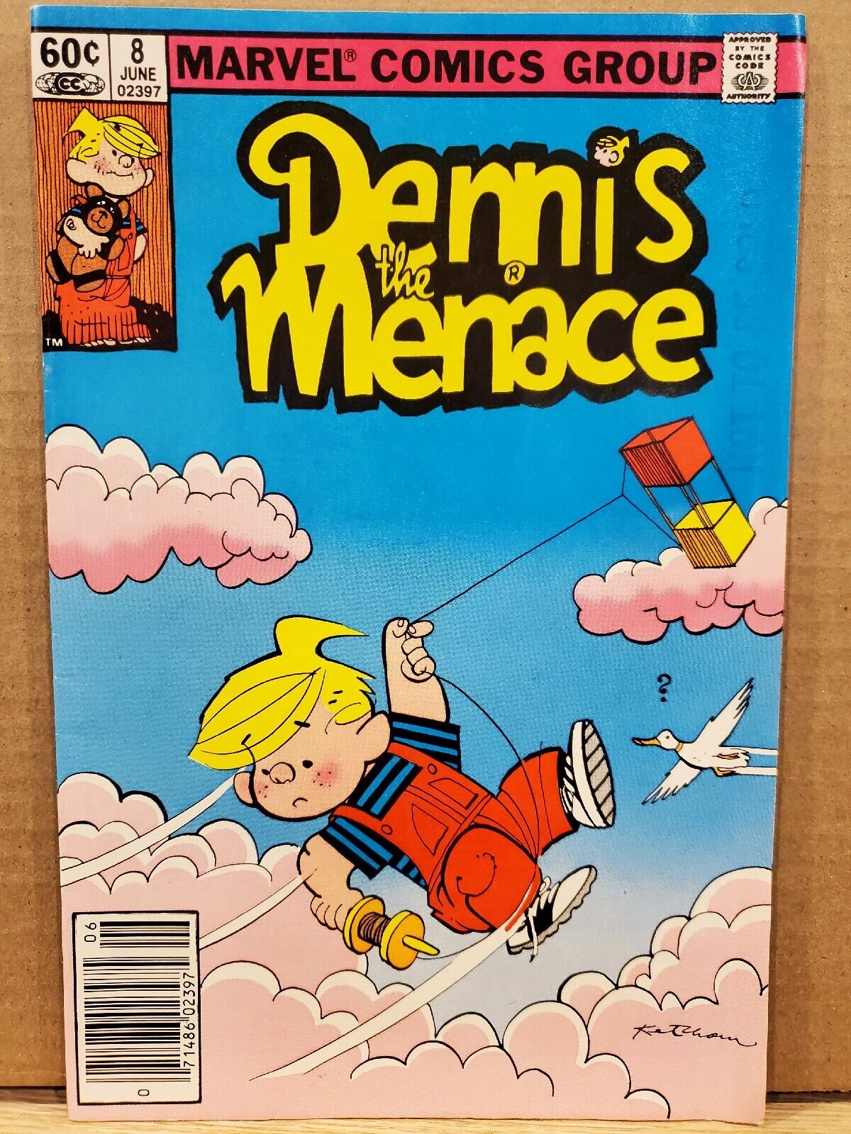 Dennis the Menace #8, 1982 Marvel Comics