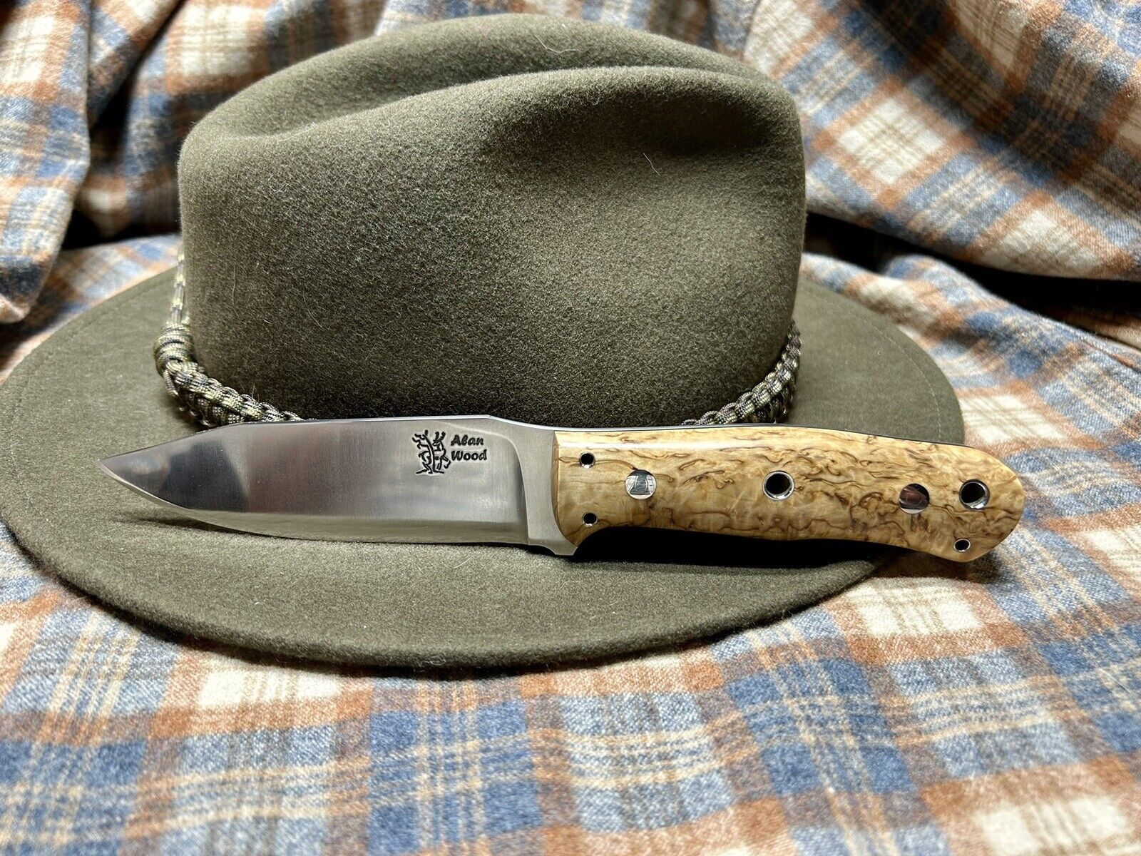 STUNNING Alan Wood M.A.K. Knife Bushcraft RARE Ray Mears Woodlore Pro Maker.