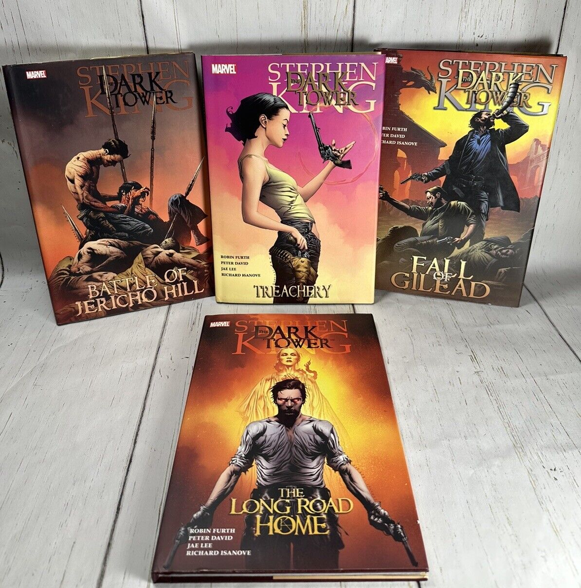 Marvel Stephen King THE DARK TOWER - 4 Hardcover Graphic Novels READ BELOW