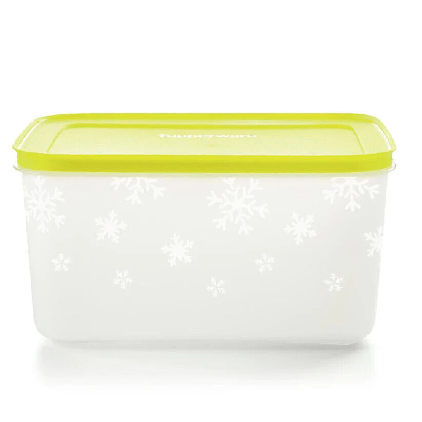 NEW TUPPERWARE freezer mate plus Medium High CONTAINER with yellow seal mates