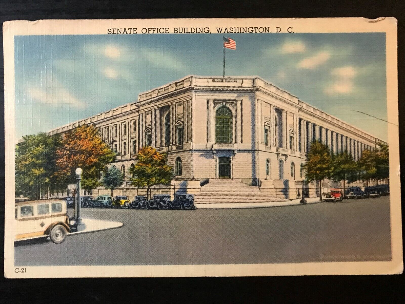 Vintage Postcard 1941 The Senate Office Building Washington, D.C.