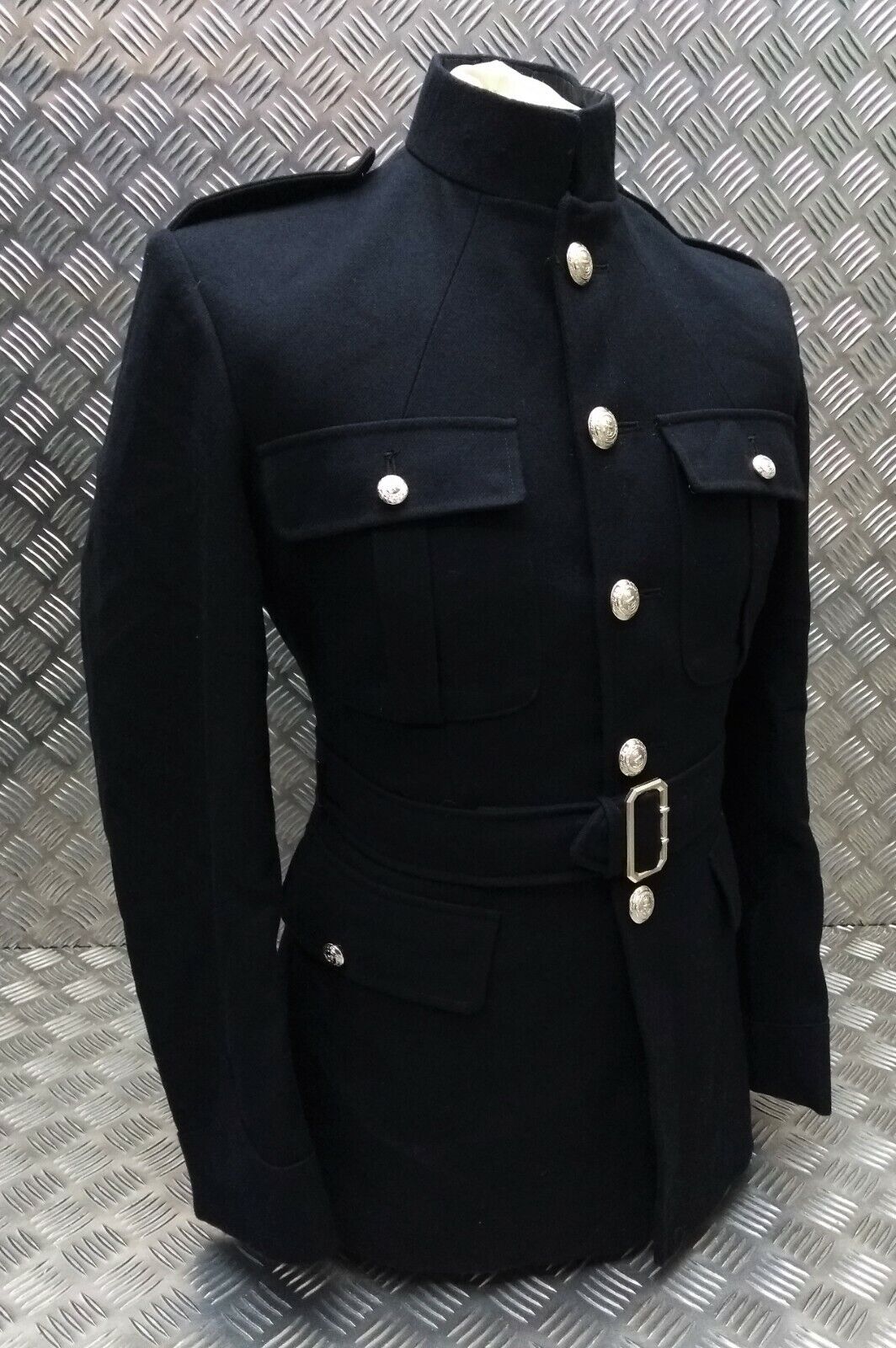 Genuine British Royal Marines No1 Issue Dress RM Jacket & Belt All Sizes - NEW