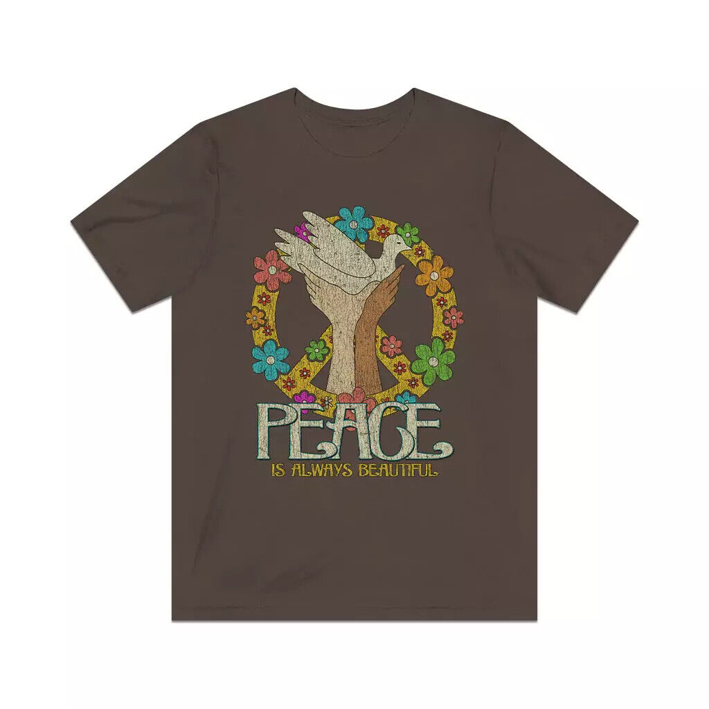 Peace is Always Beautiful 1963 Vintage Men’s T-Shirt
