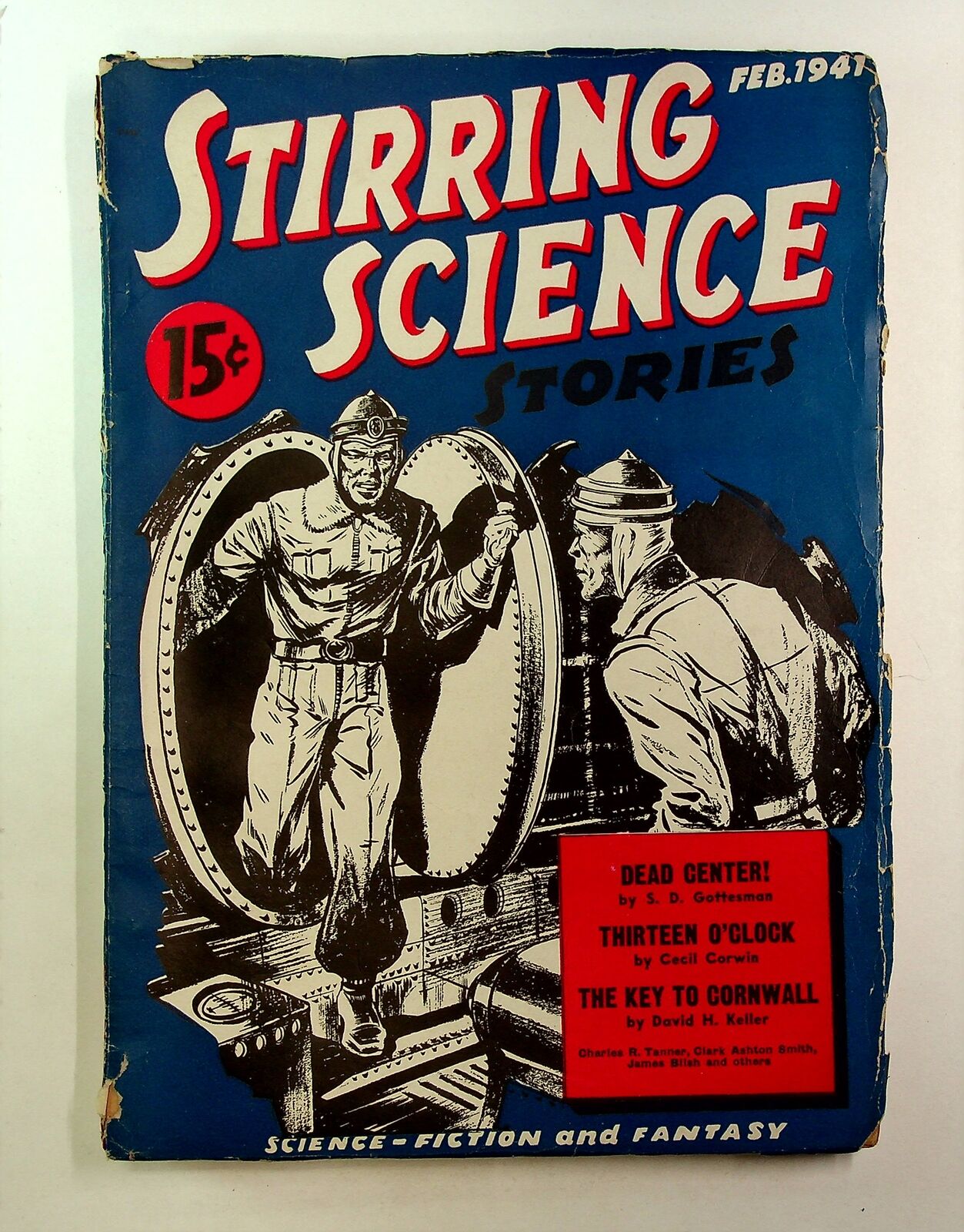 Stirring Science Stories Pulp Feb 1941 Vol. 1 #1 VG