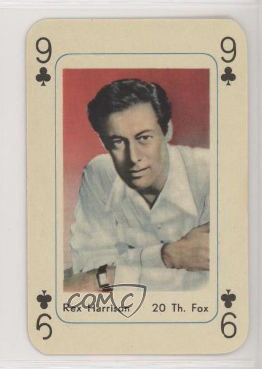 1959 Maple Leaf Playing Cards R 778-1 Rex Harrison 0f8
