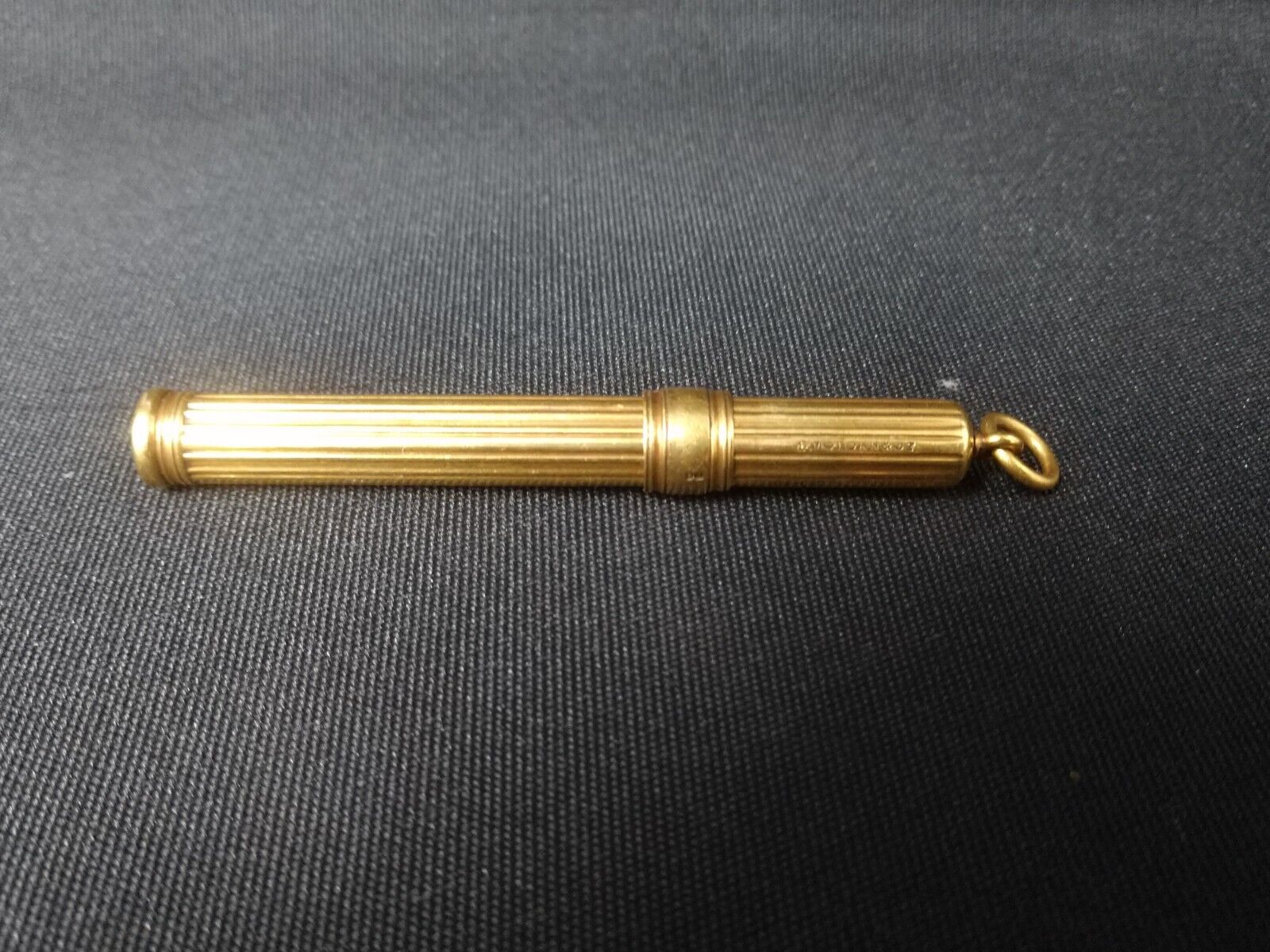 WORKING 18k Gold Propelling Pencil by Sampson Mordan 15.7g ANTIQUE 1800s