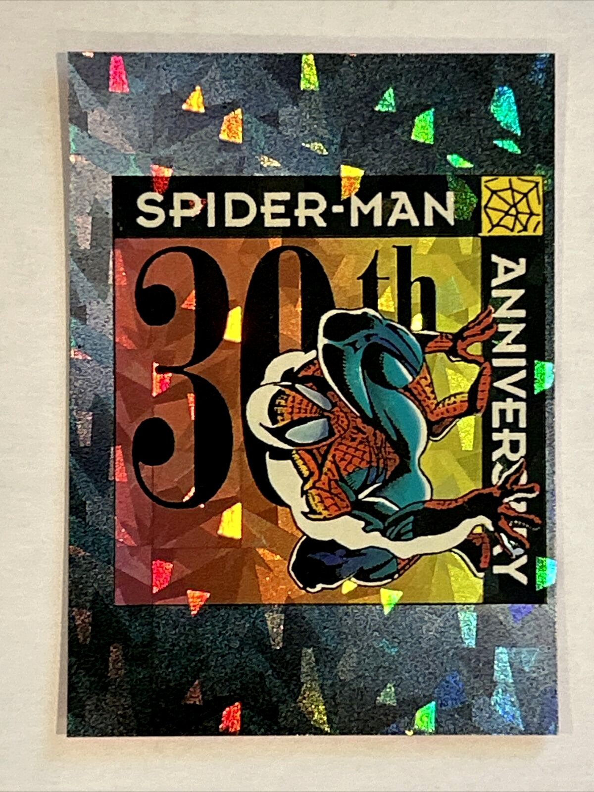 1992 SPIDER-MAN 30th ANNIVERSARY PRISM P11 INSECTMAN MARVEL