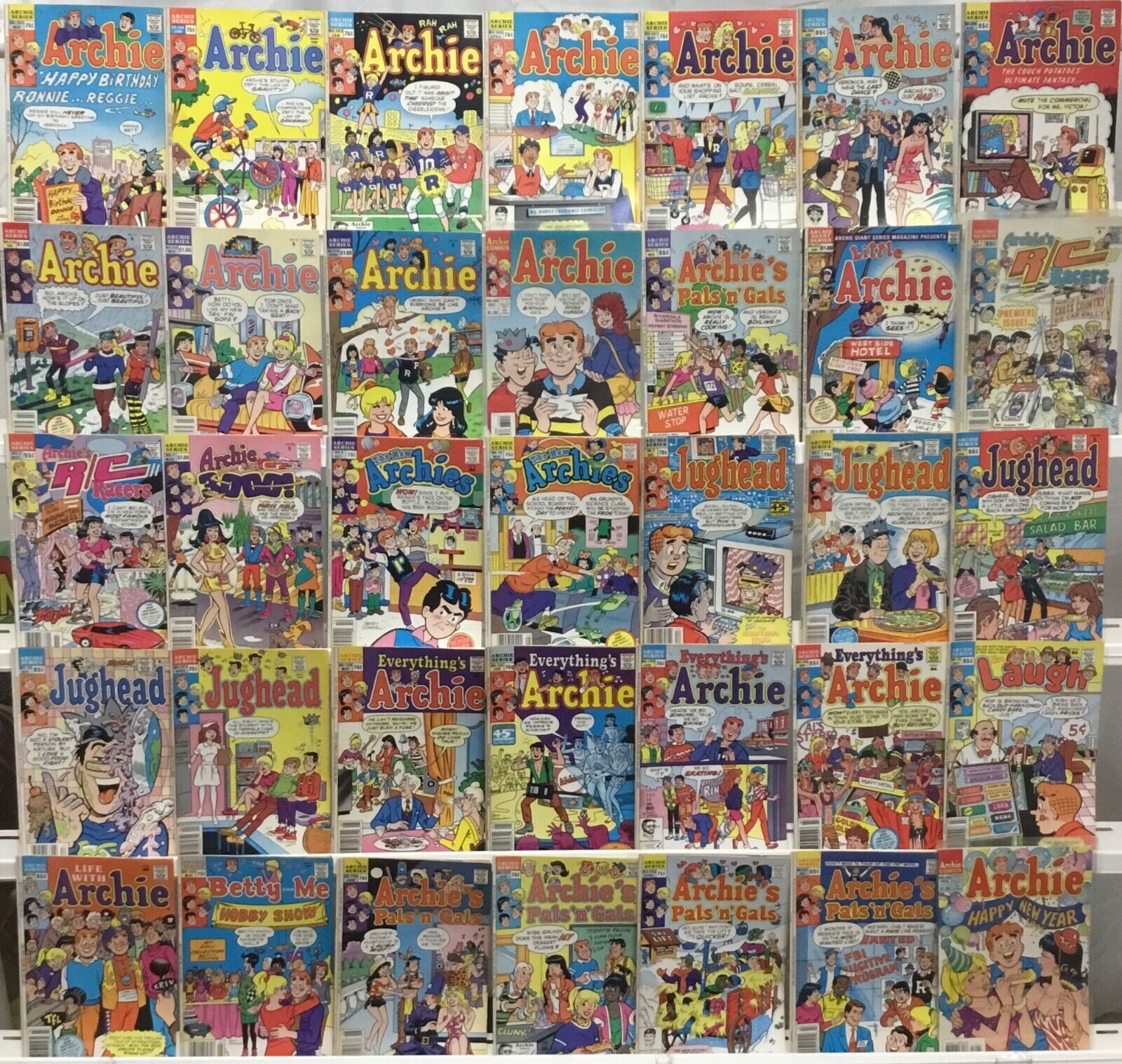 Archie Comics - Archie Comic Book Lot of 35 - Jughead, Pals n Gals, Laugh