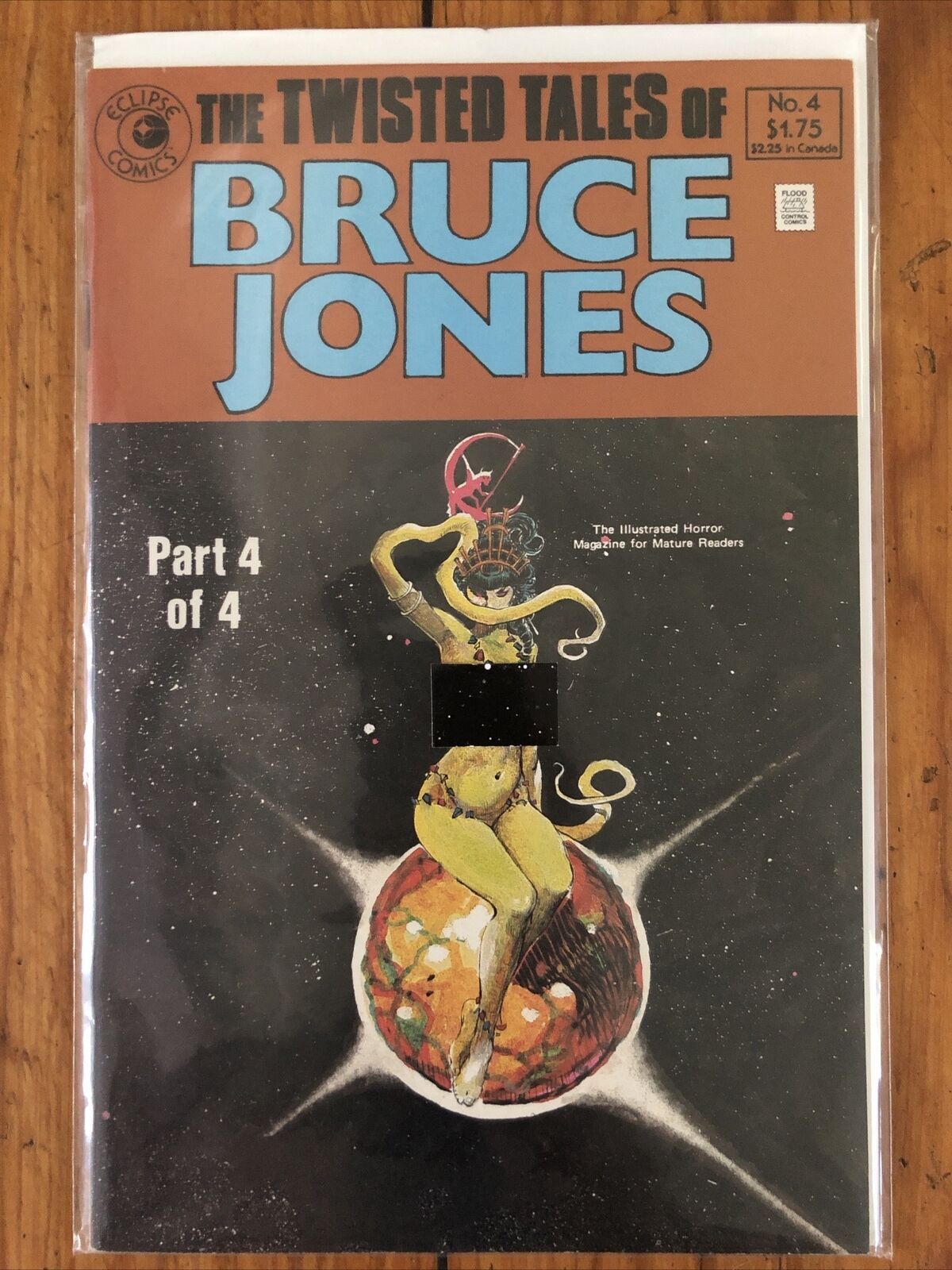Twisted Tales of Bruce Jones #4 (1986 Eclipse Comics) Classic Indie Horror VF+