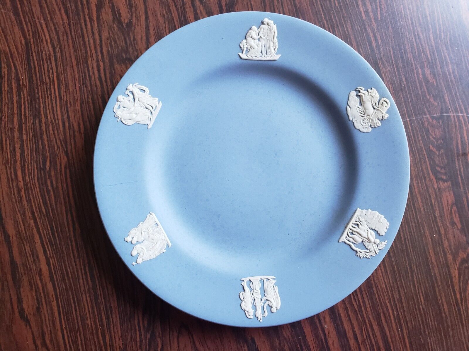 Vintage Wedgewood Blue Plate Made In England 6 1/2\