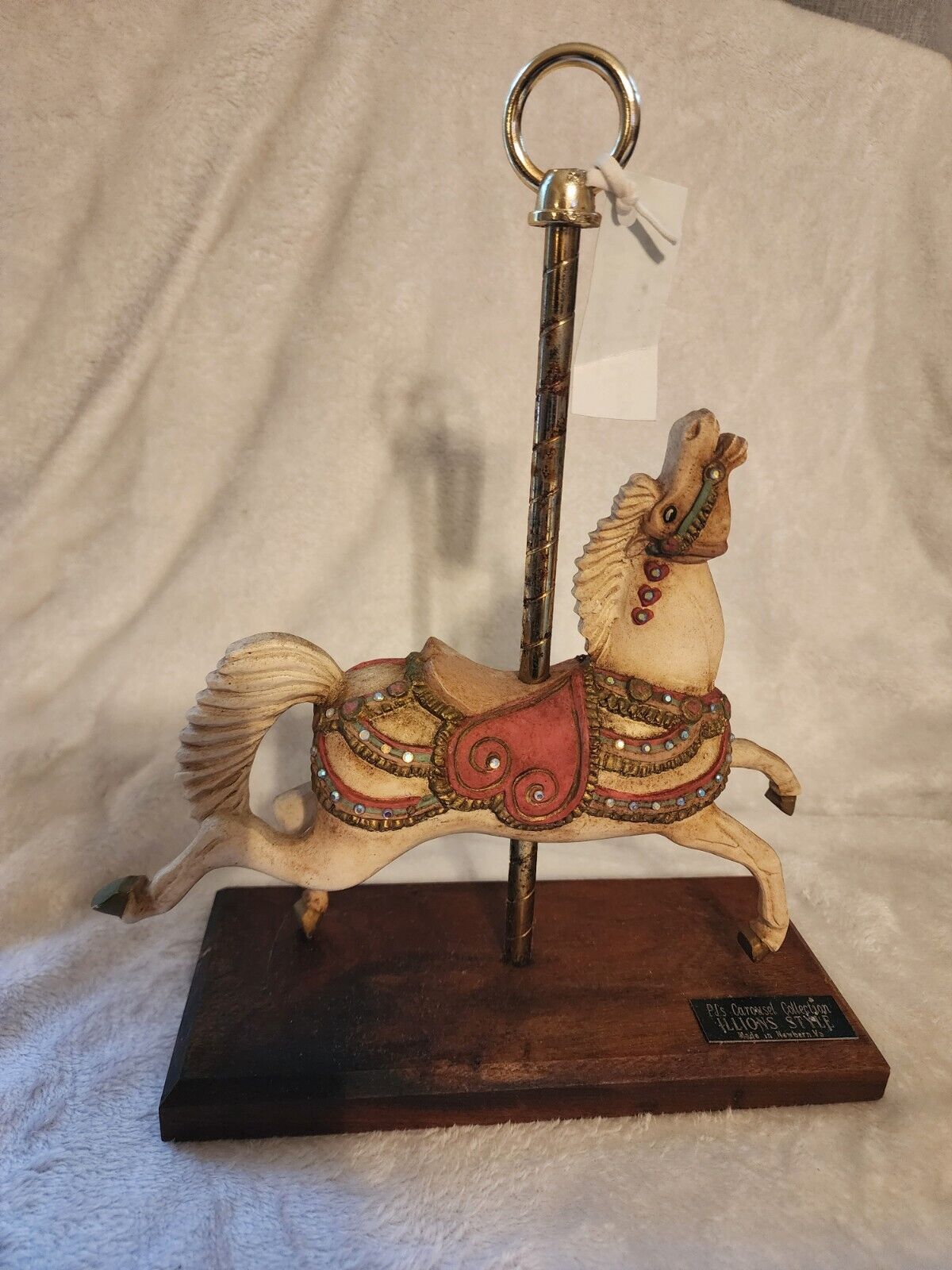 PJs Carousel Collection Parker Style Horse Made in Newbern, Va. VALENTINE Rare