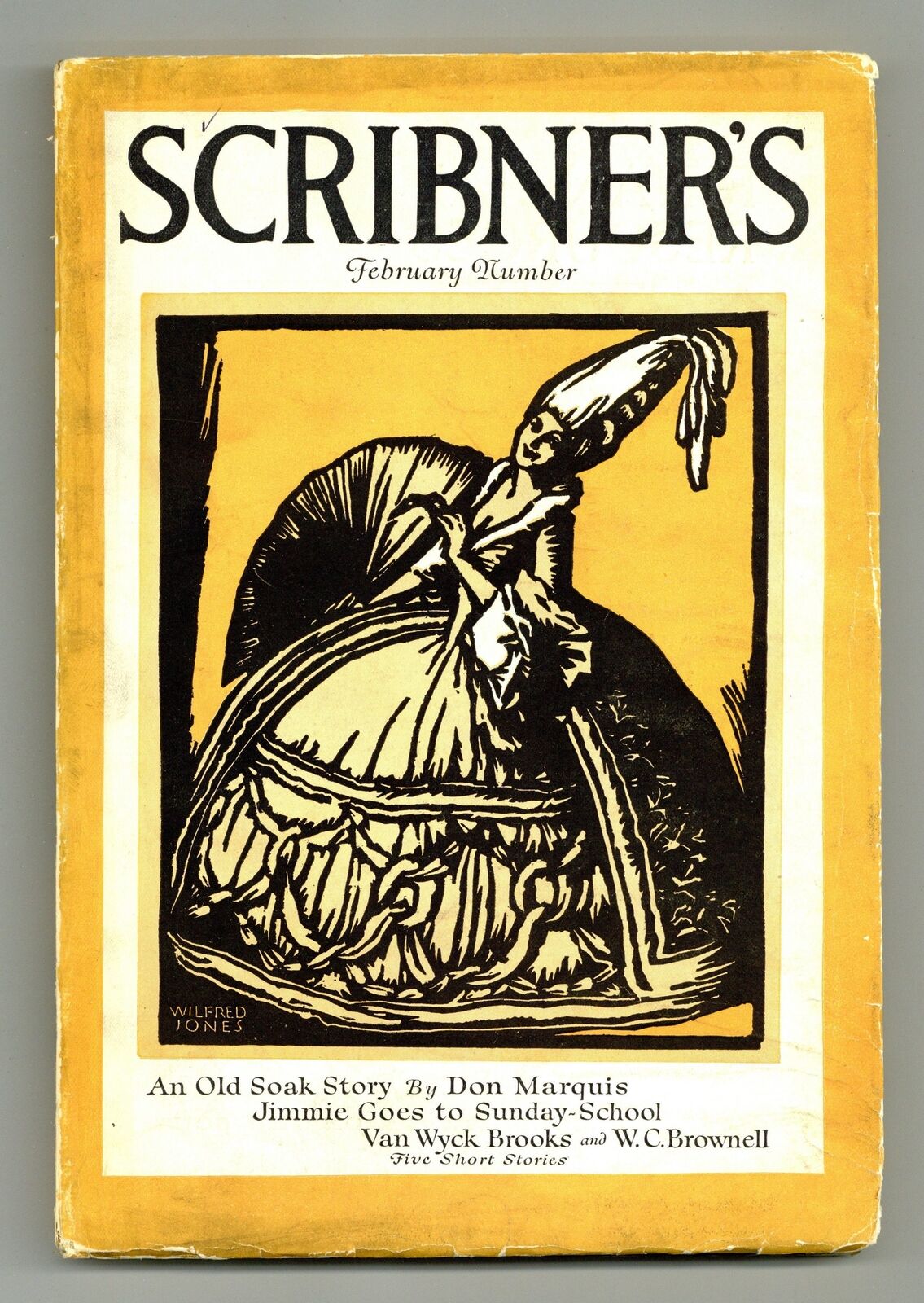 Scribner\'s Magazine Feb 1927 Vol. 81 #2 VG+ 4.5
