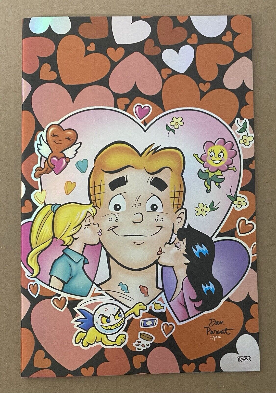 Archie Valentine’s Day #1 FOIL Virgin Variant Comic Book  /20 Made  NM