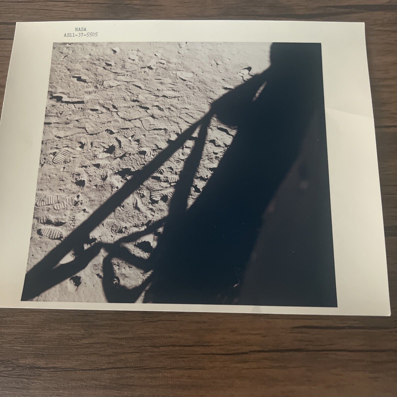 NASA Photograph On Kodak Paper AS11-37-5505