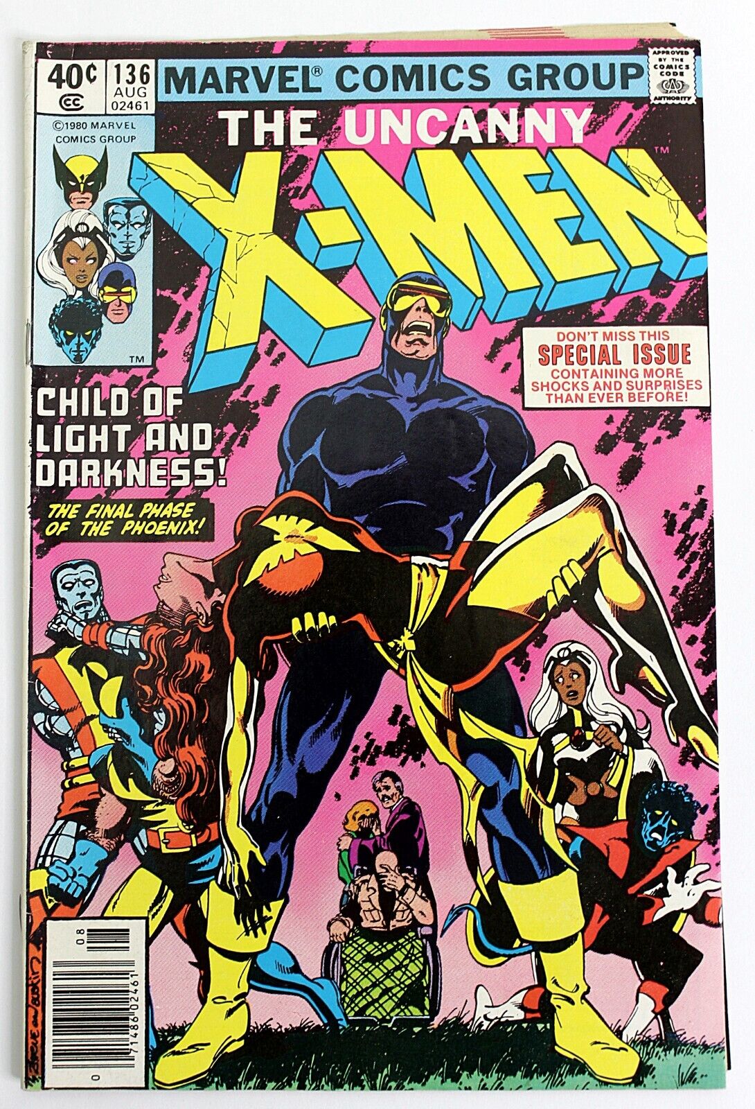 THE UNCANNY X-MEN #136 VG Child Of Light & Darkness Marvel Comics
