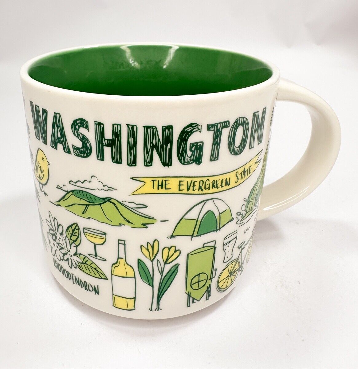 Starbucks Washington 2021 Been There Ceramic 14 oz Coffee Mug