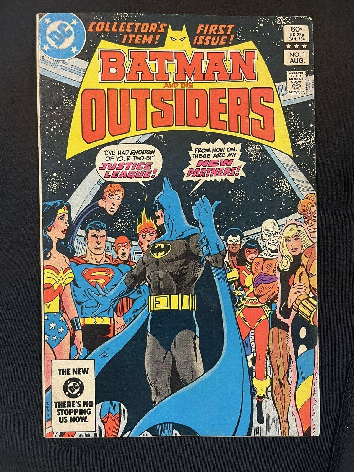 Batman And The Outsiders #1 (August 1983 DC) *1st Baron Bedlam* Katana 