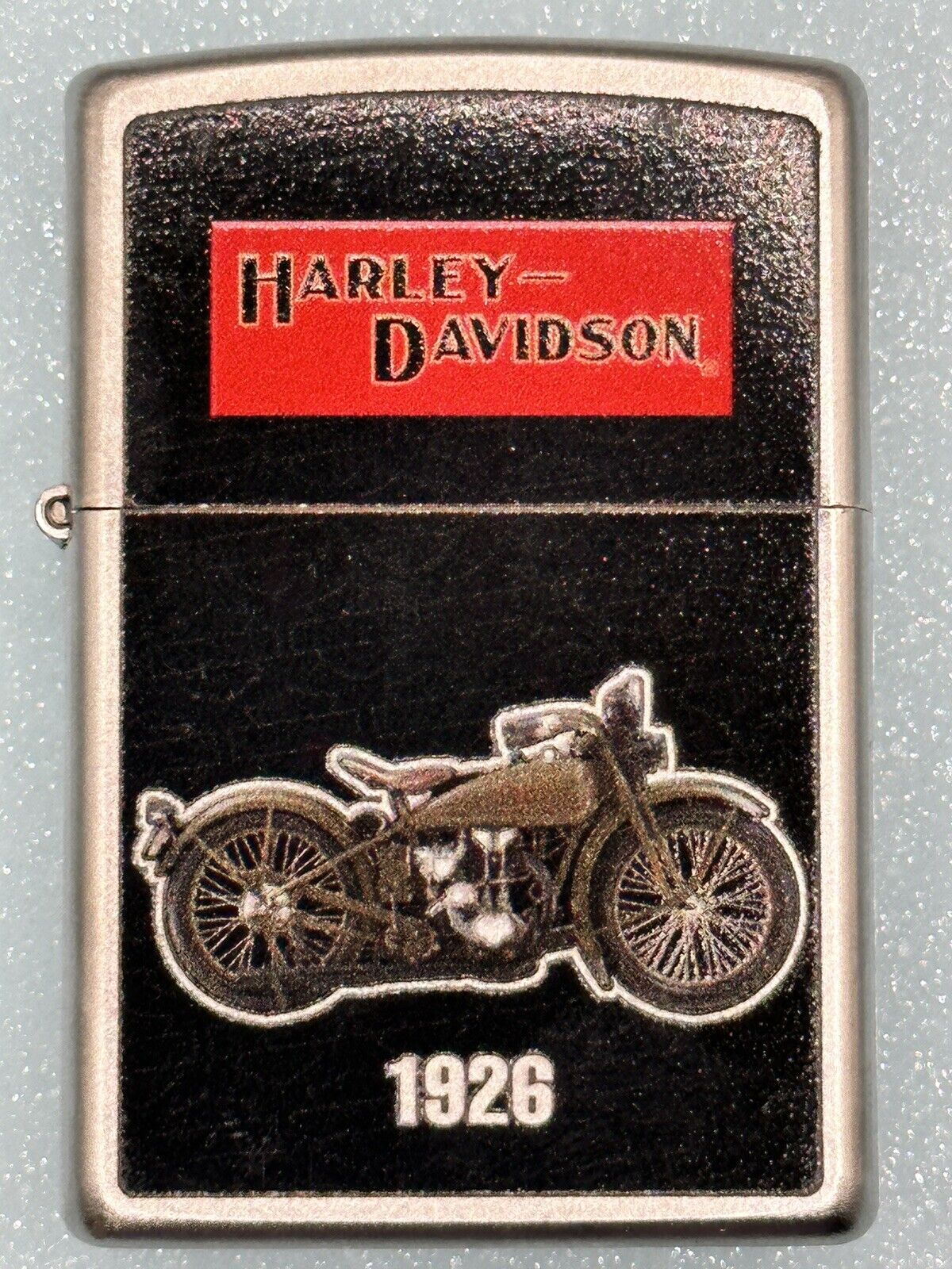2019 Harley Davidson 1926 Motorcycle Chrome Zippo Lighter NEW